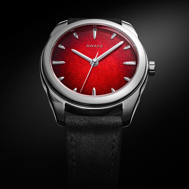 AWAKE Son Mài - Silver Leaf « Carmine Red »