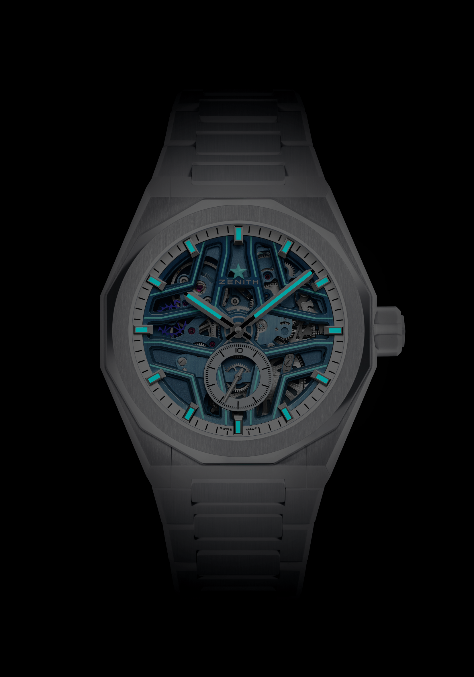 Zenith Defy Skyline Skeleton White Surfer Ceramic - Image