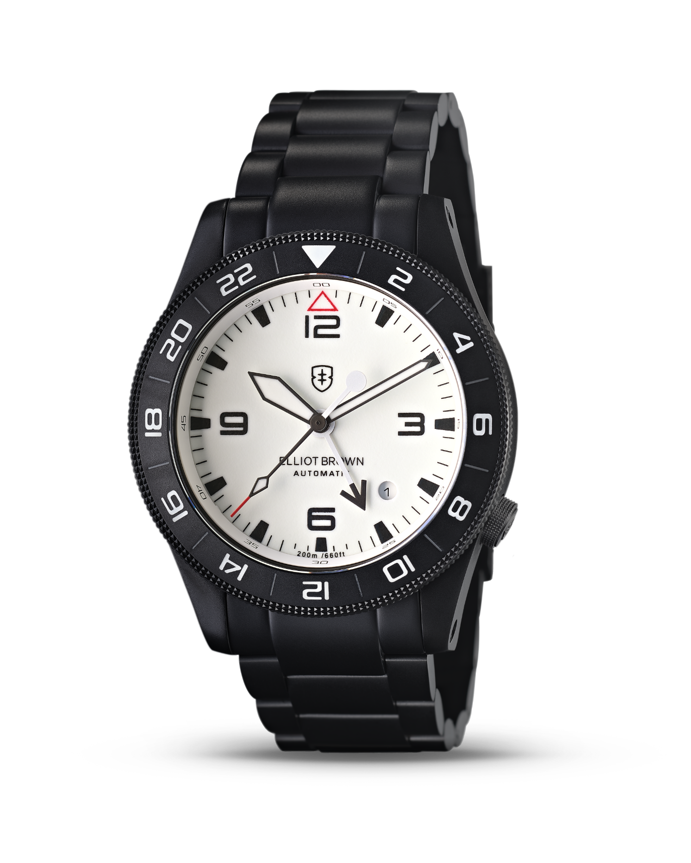 Elliot Brown Holton Auto GMT: 101-A24 'BLACK WHITEOUT' - Image