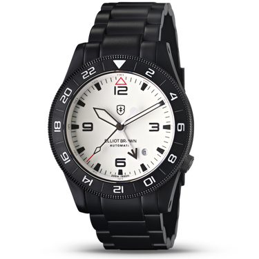 Elliot Brown Holton Auto GMT: 101-A24 'BLACK WHITEOUT' - Image