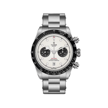 TUDOR Black Bay Chrono 41mm Steel Bracelet Opaline Dial