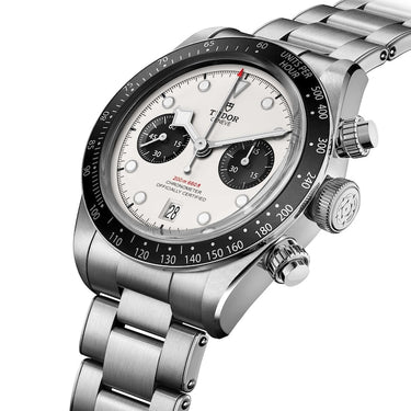 TUDOR Black Bay Chrono 41mm Steel Bracelet Opaline Dial