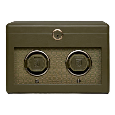 Wolf Earth Double Watch Winder Green - 190 Anniversary Collection