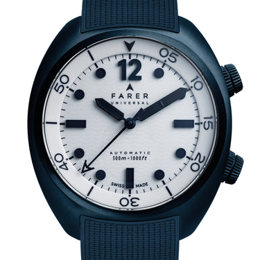 Farer Endeavour Ocean Blue Aqua Compressor - Titanium Dive Watch