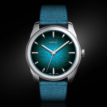 AWAKE Sơn Mài - Silver Leaf « Atlantis Blue »