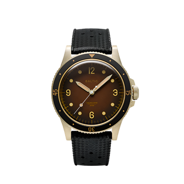 Baltic Aquascaphe Bronze Brown - Black Tropic Strap