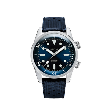 Baltic Aquascaphe Dual Crown Blue - Blue Tropic Strap