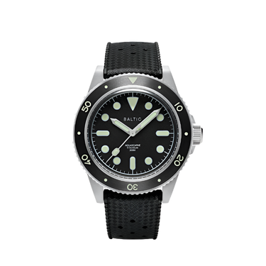 Baltic Aquascaphe Titanium Black - Black Tropic Strap