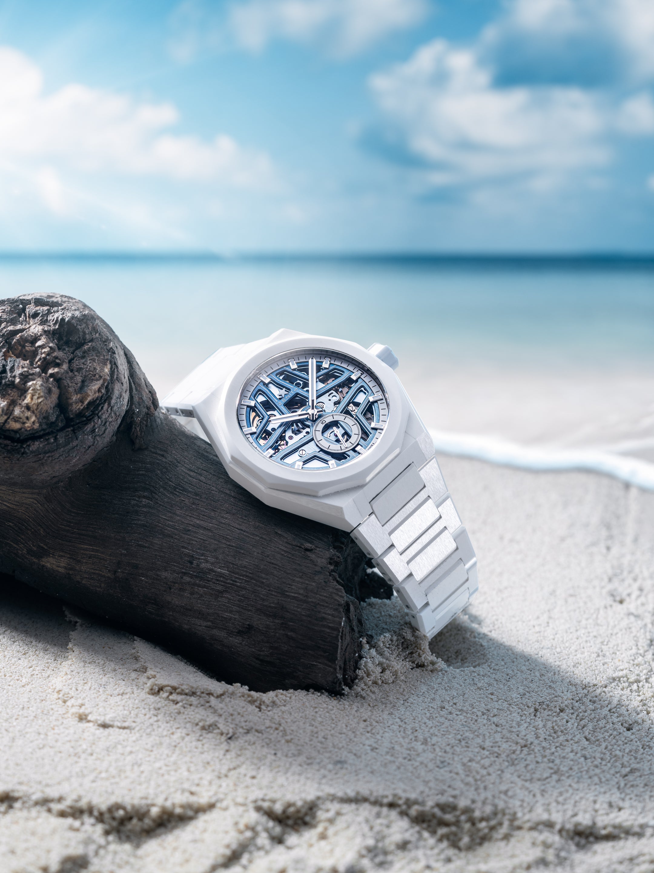 Zenith Defy Skyline Skeleton White Surfer Ceramic - Image