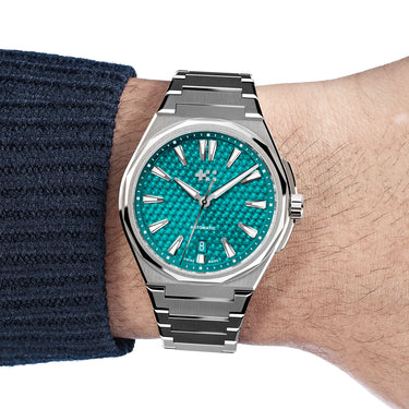 Christopher Ward The Twelve - Mineral Blue - Steel Bracelet