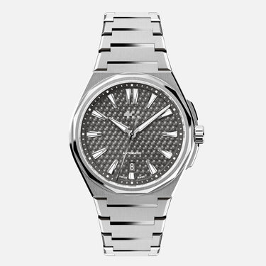 Christopher Ward The Twelve - Basalt Grey - Steel Bracelet