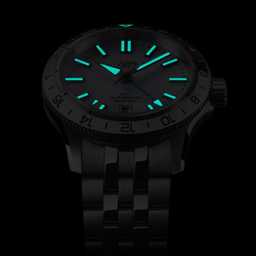 Christopher Ward C60 Trident GMT 300 - 40mm - White - Image