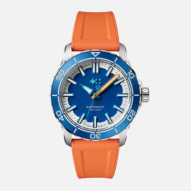 Christopher Ward C60 Trident Reef 44mm - Helio Blue