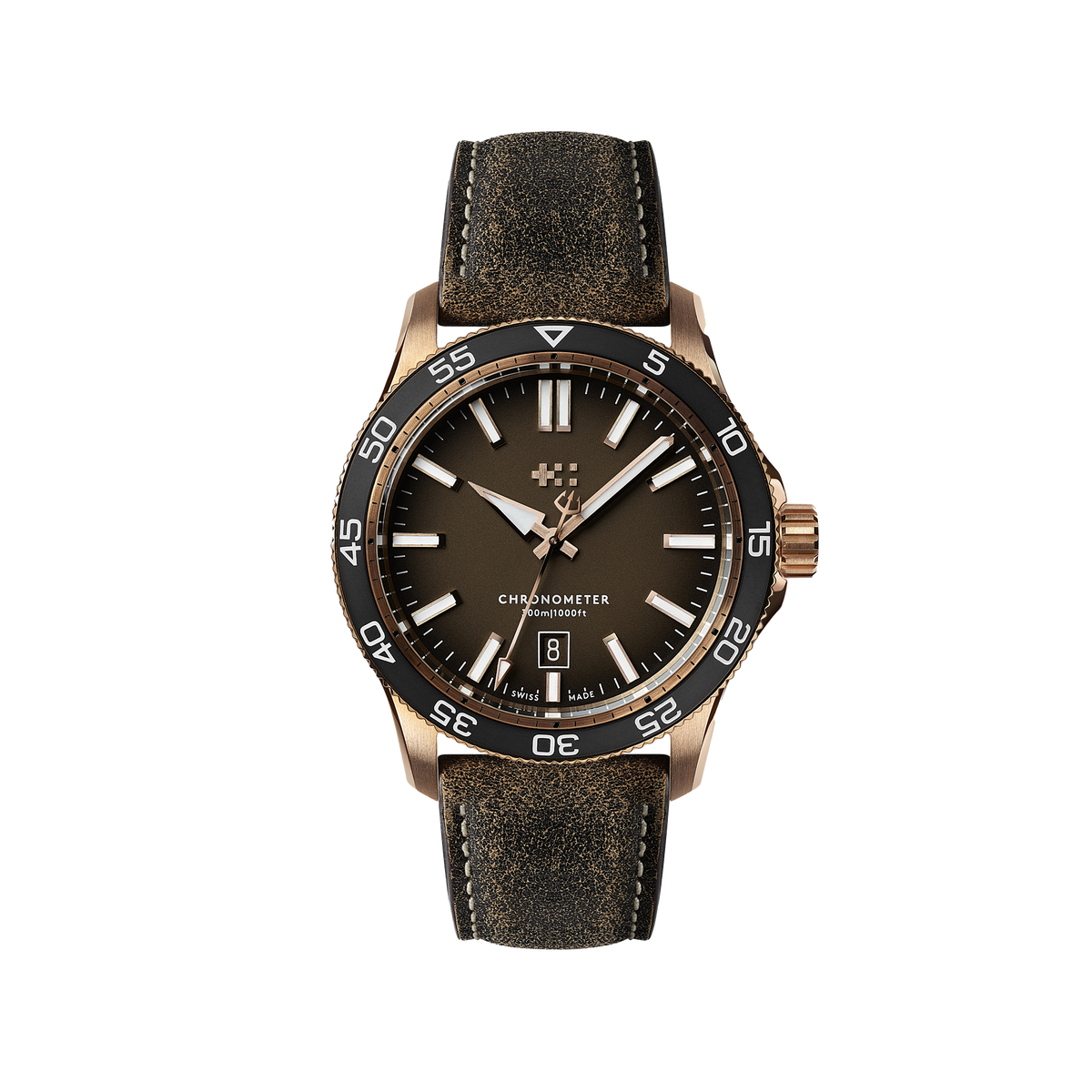 Christopher Ward C60 Trident Pro 300 Bronze