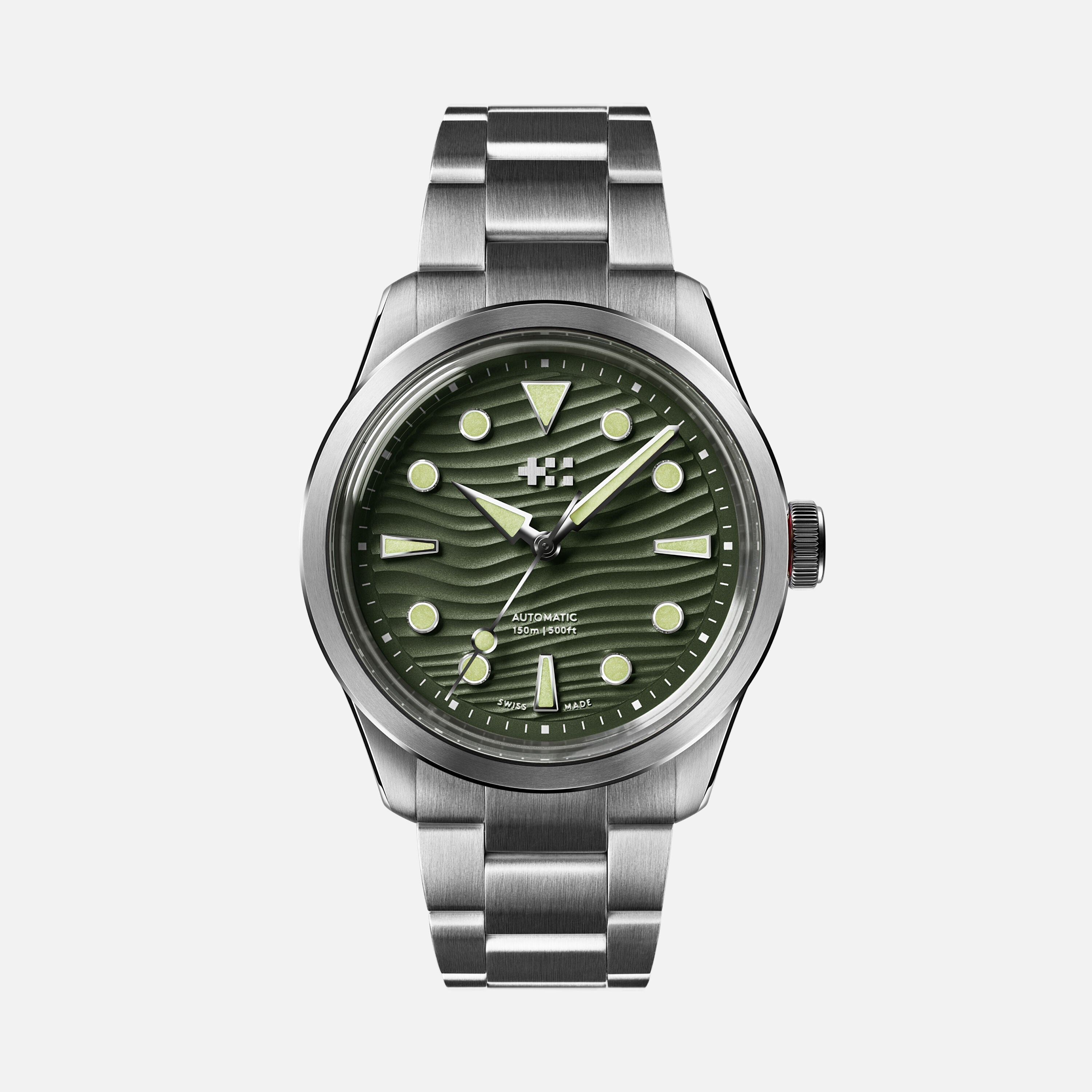 Christopher Ward C65 Dune Automatic Marram Stainless Steel - Bader Bracelet - Image