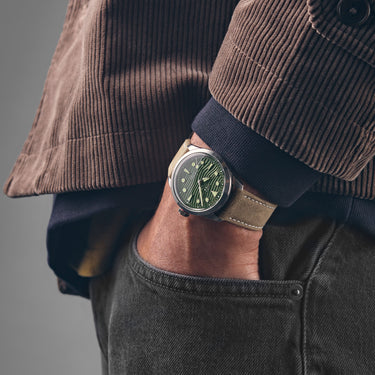 Christopher Ward C65 Dune Automatic Marram Stainless Steel - Bader Bracelet - Image