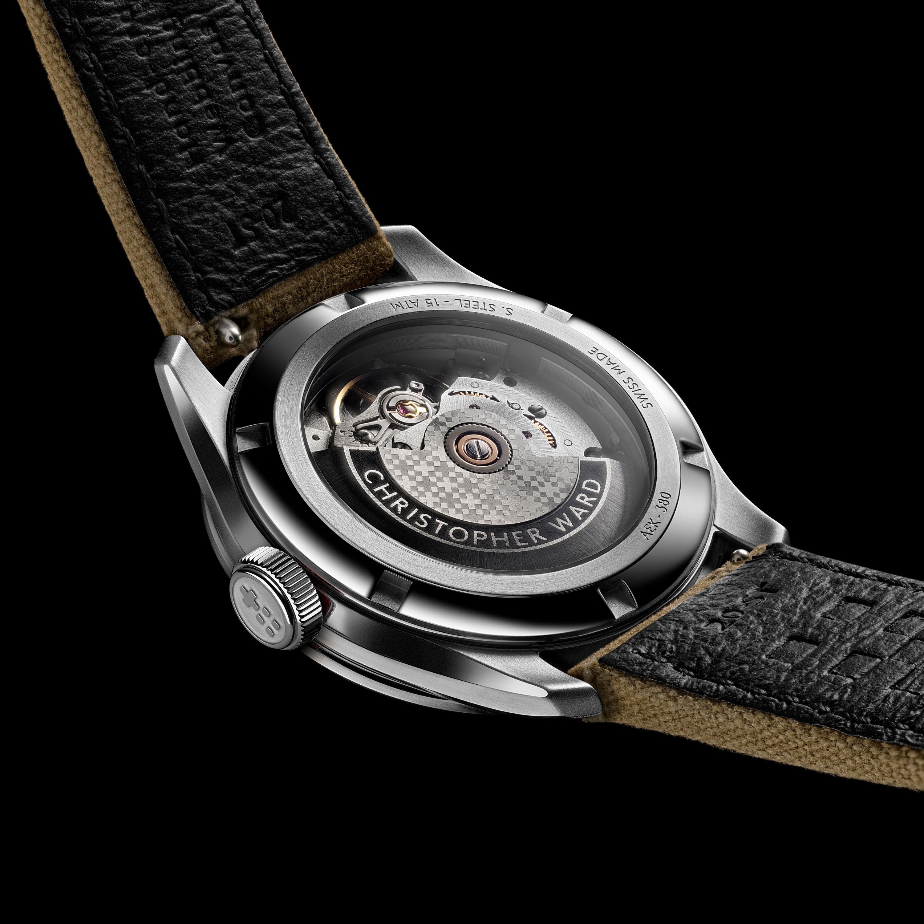 Christopher Ward C65 Dune Automatic Marram Stainless Steel - Bader Bracelet - Image
