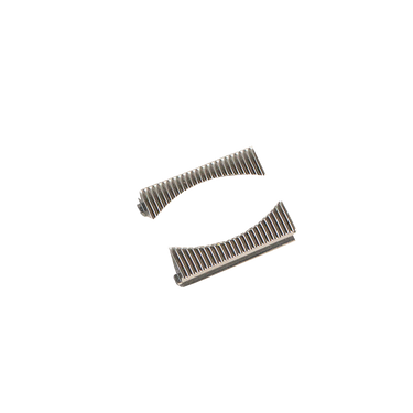 Serica Signature Endpieces - Polished Guilloché End-Links