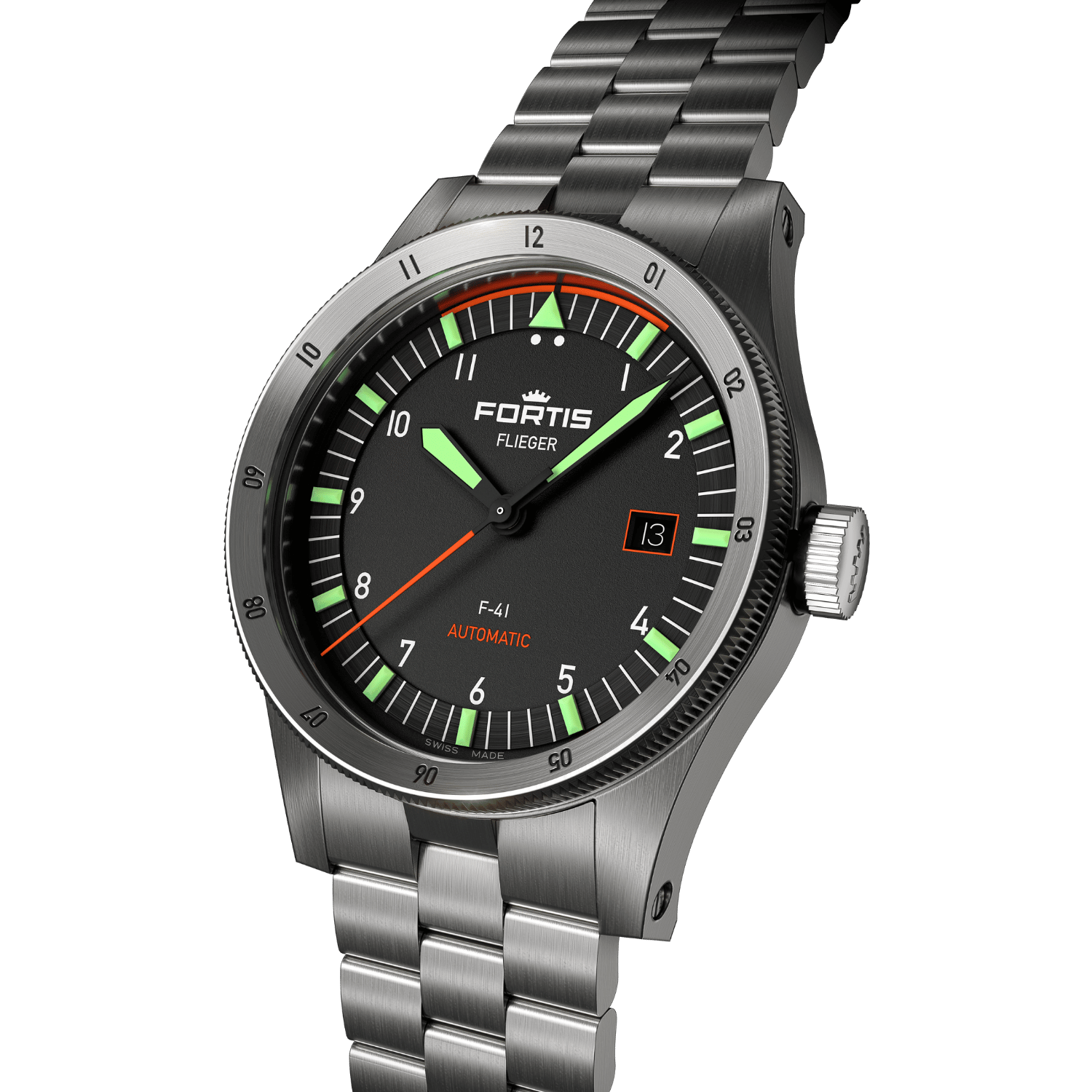 Flieger F-41 Original BB / crown
