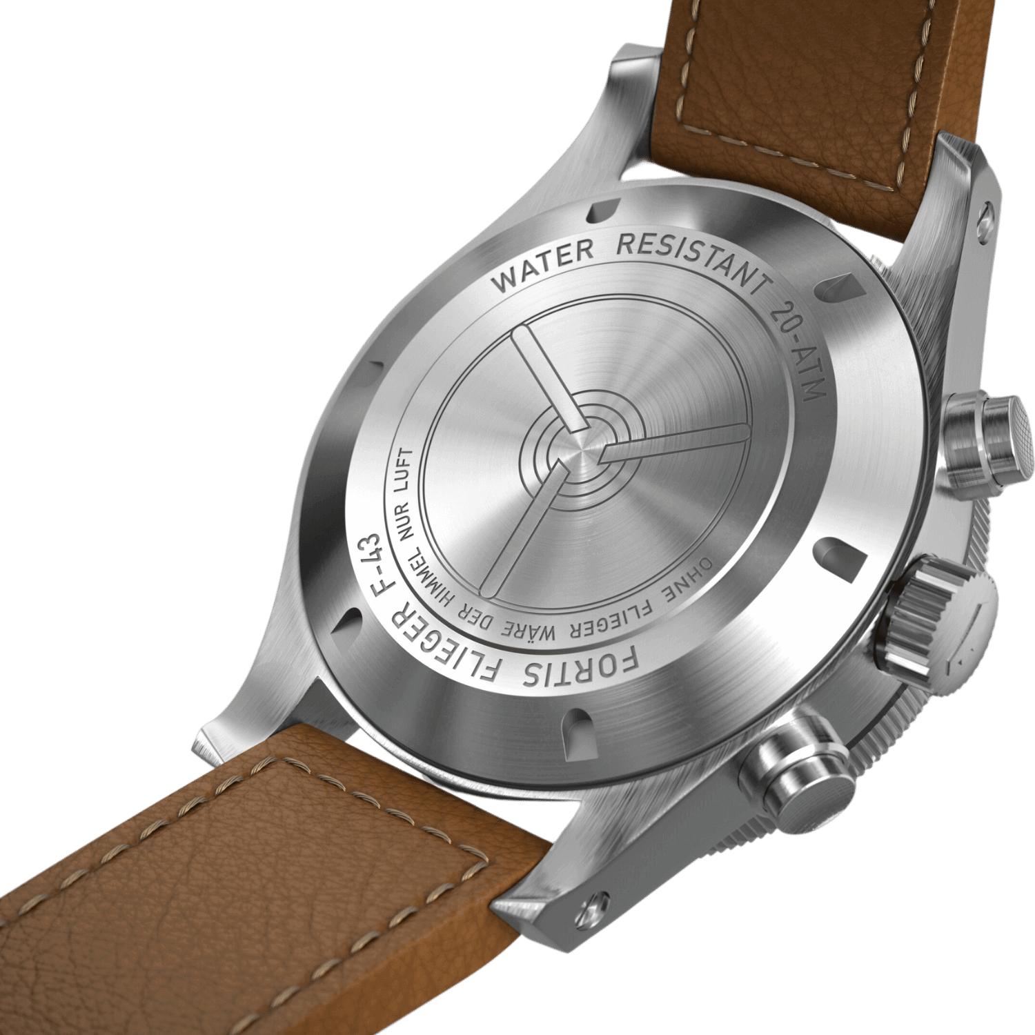 Flieger F-43 Bicompax  Liberty Blue AS / Caseback
