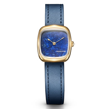 Dennison Mini Lapis Lazuli In Gold