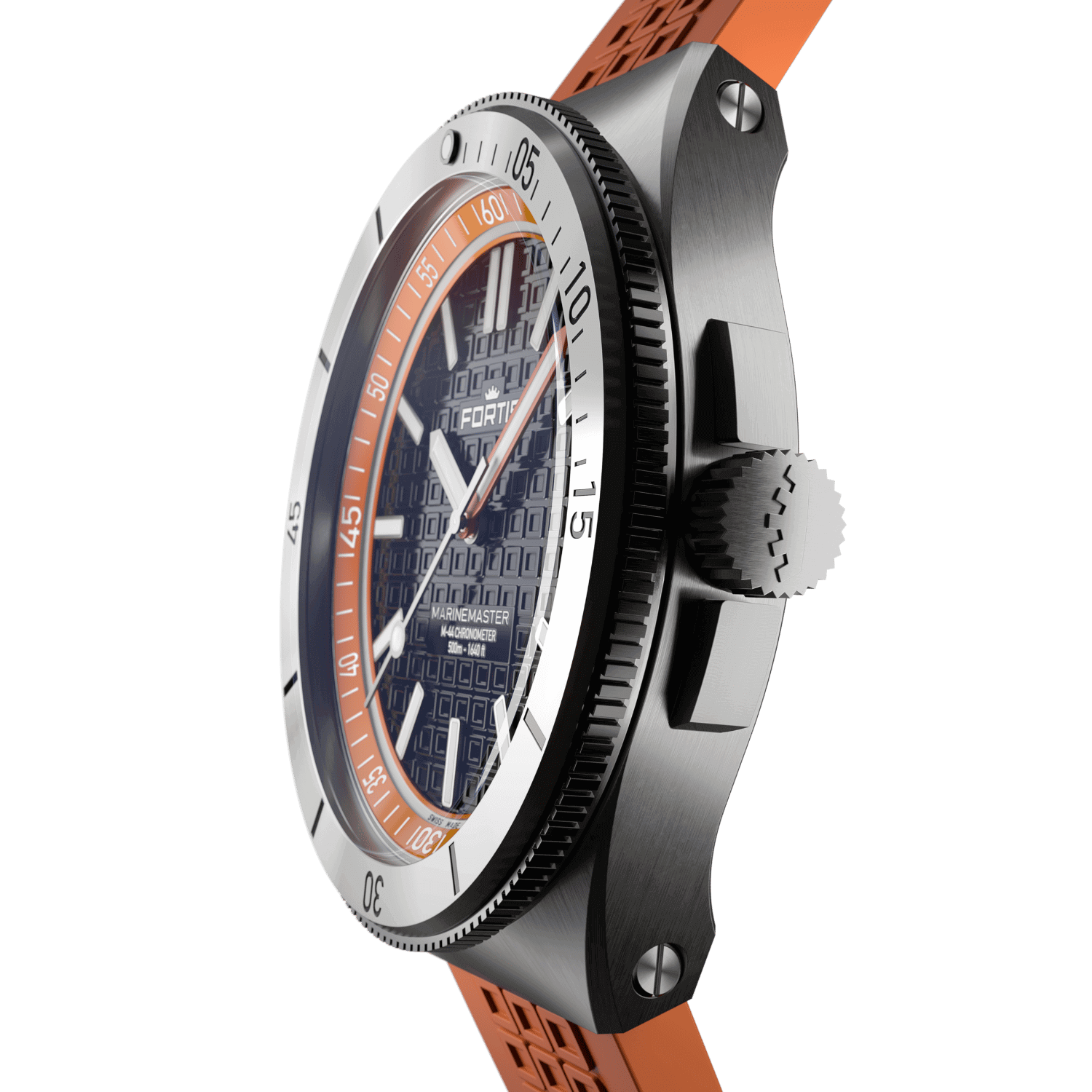 Marinemaster M44 Amber Orange HS / Crown