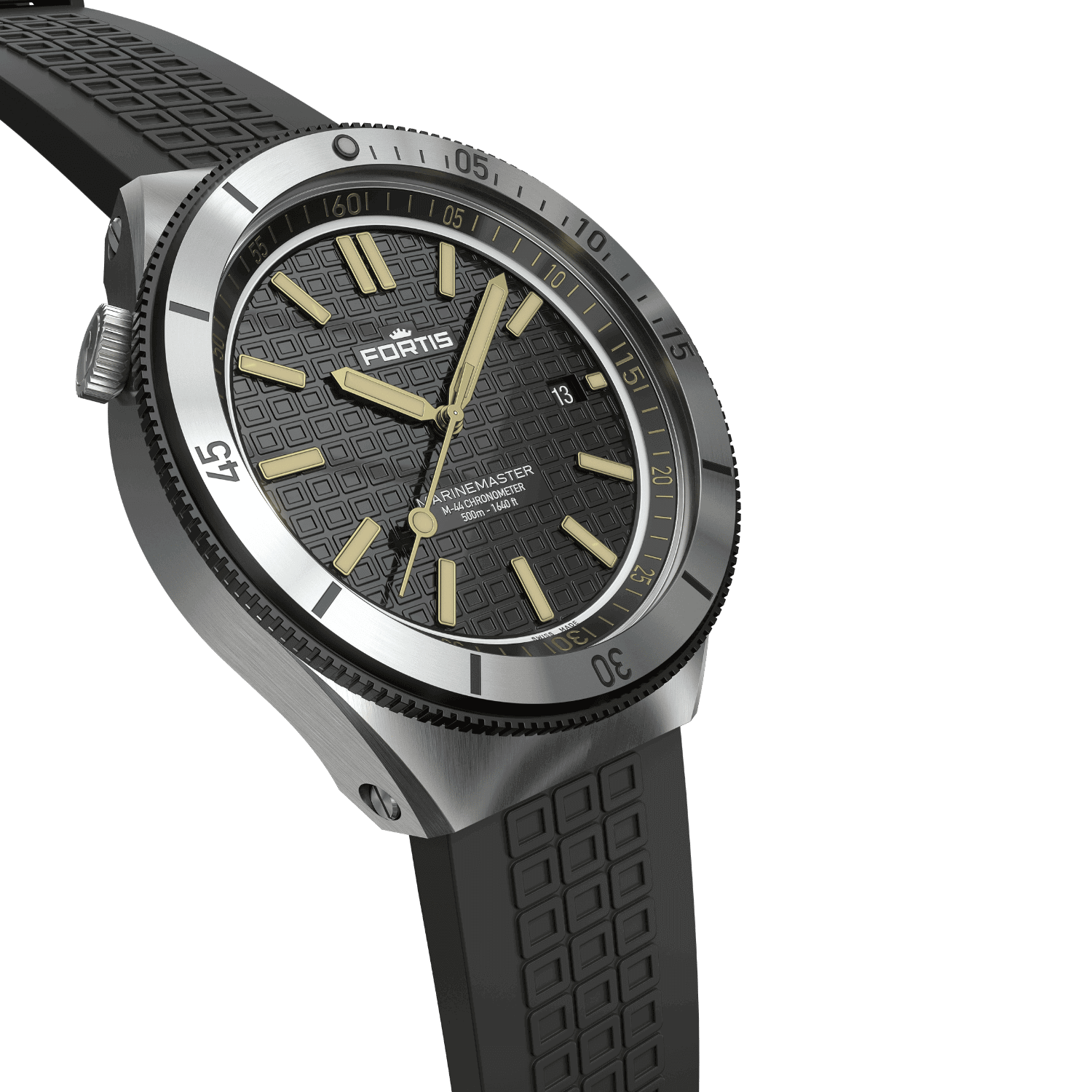 Marinemaster M44 Black Resin HS / noncrown