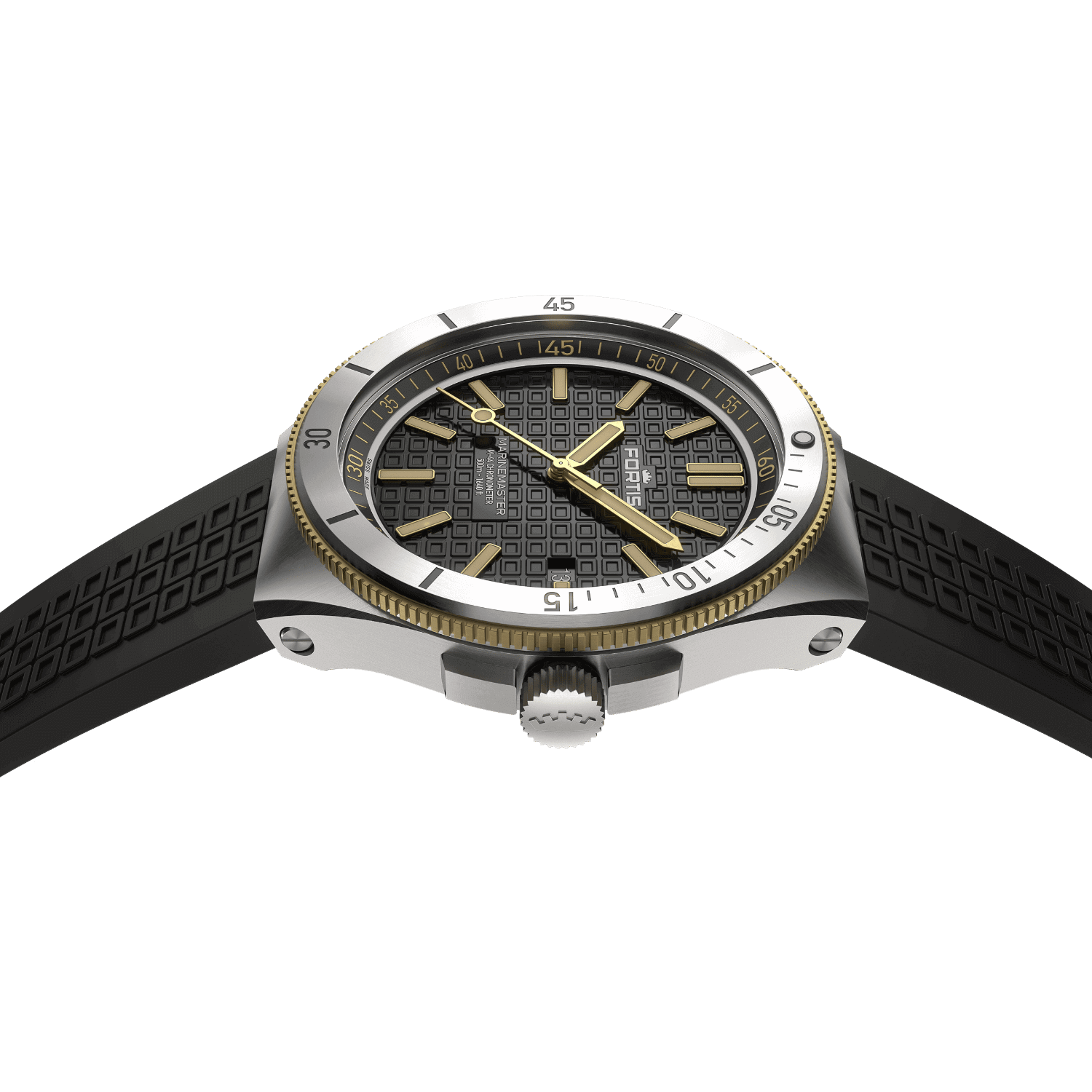 Marinemaster M44 Black Resin Gold HS / flat