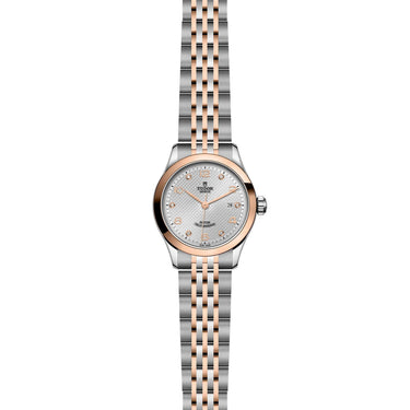 TUDOR 1926 28mm Stainless Steel and Rose Gold Diamond Automatic Ladies Watch