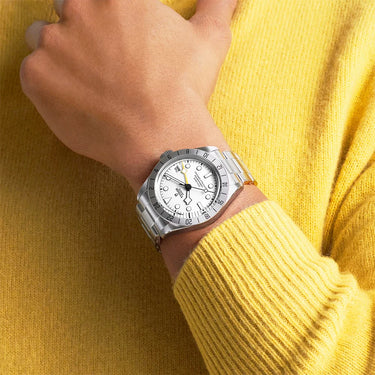 TUDOR Black Bay Pro 39mm Opaline White Dial Automatic Bracelet Watch