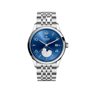 TUDOR 1926 Luna 39mm Blue Sunray Moonphase Dial Automatic Watch