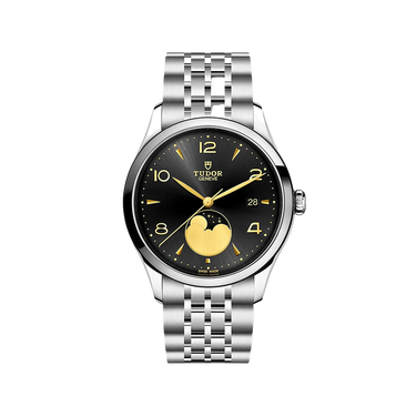 TUDOR 1926 Luna 39mm Black/Gold Moonphase Dial Automatic Watch