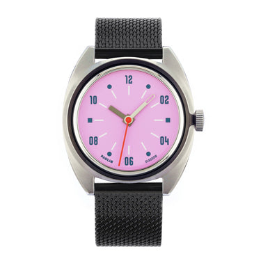 Gunmetal PVD mesh bracelet