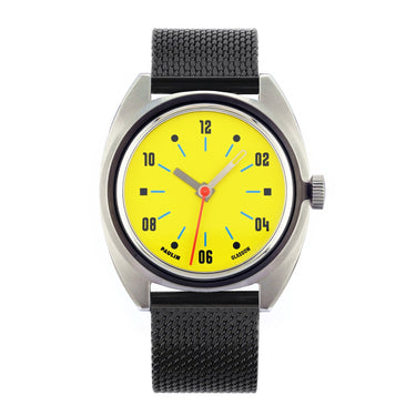 Gunmetal PVD mesh bracelet