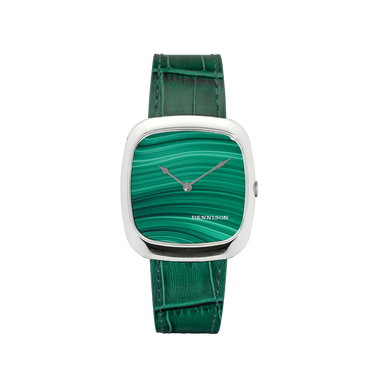 Dennison Green Malachite Stone Dial