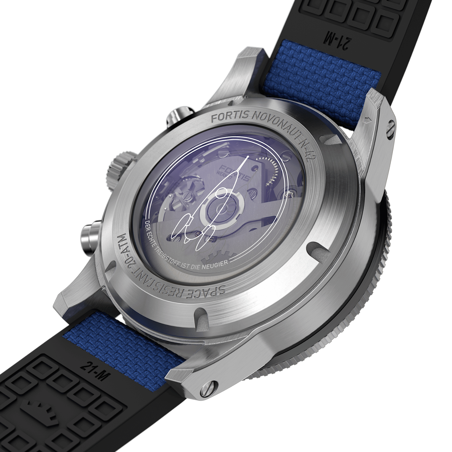 Novonaut Cobalt Blue-HS / caseback