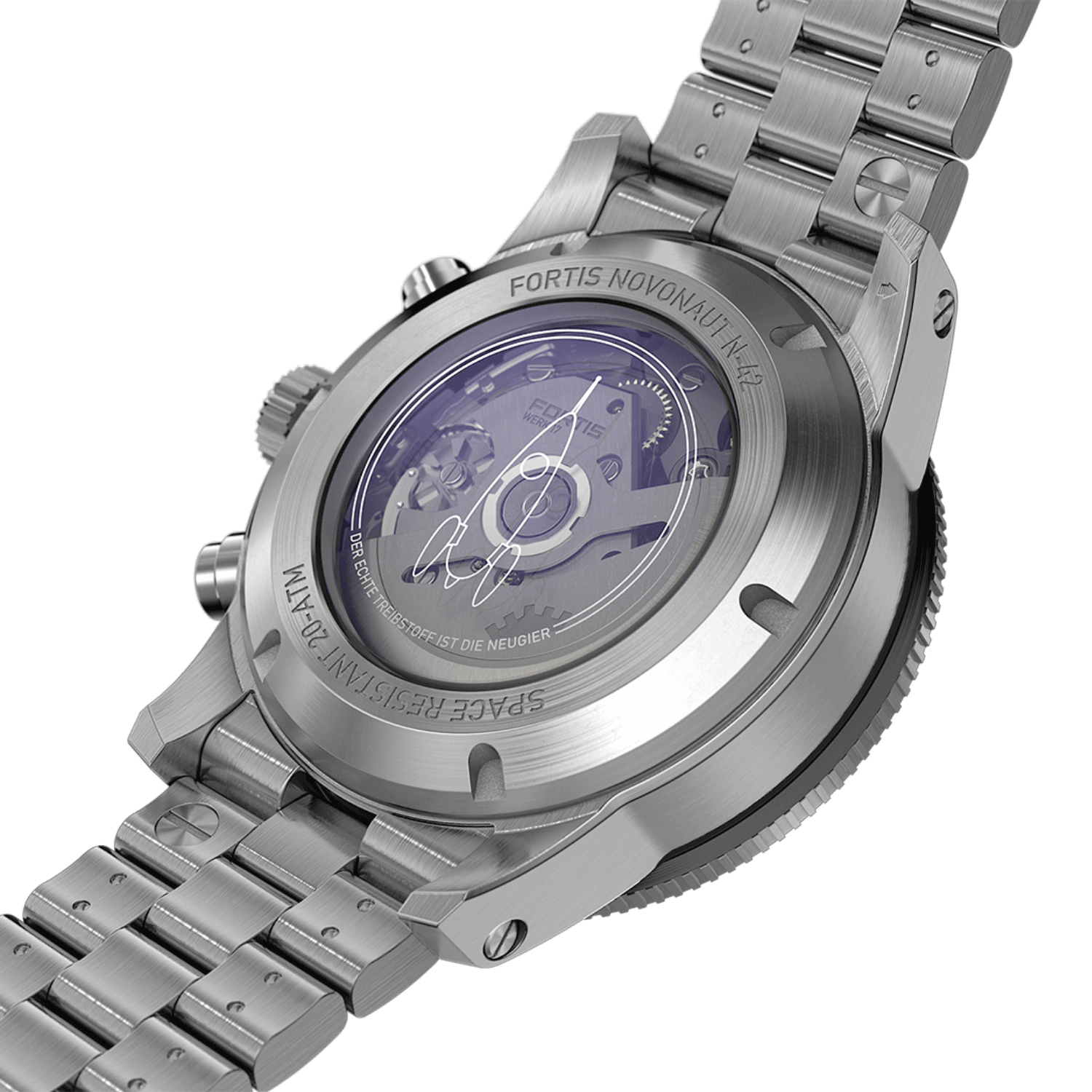 Novonaut Cobalt Blue-BB / caseback