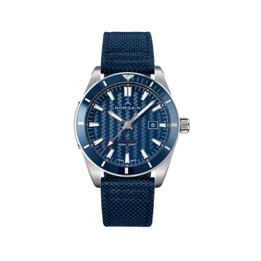 NORQAIN Adventure Sport Blue 42mm - Blue Nordura Strap