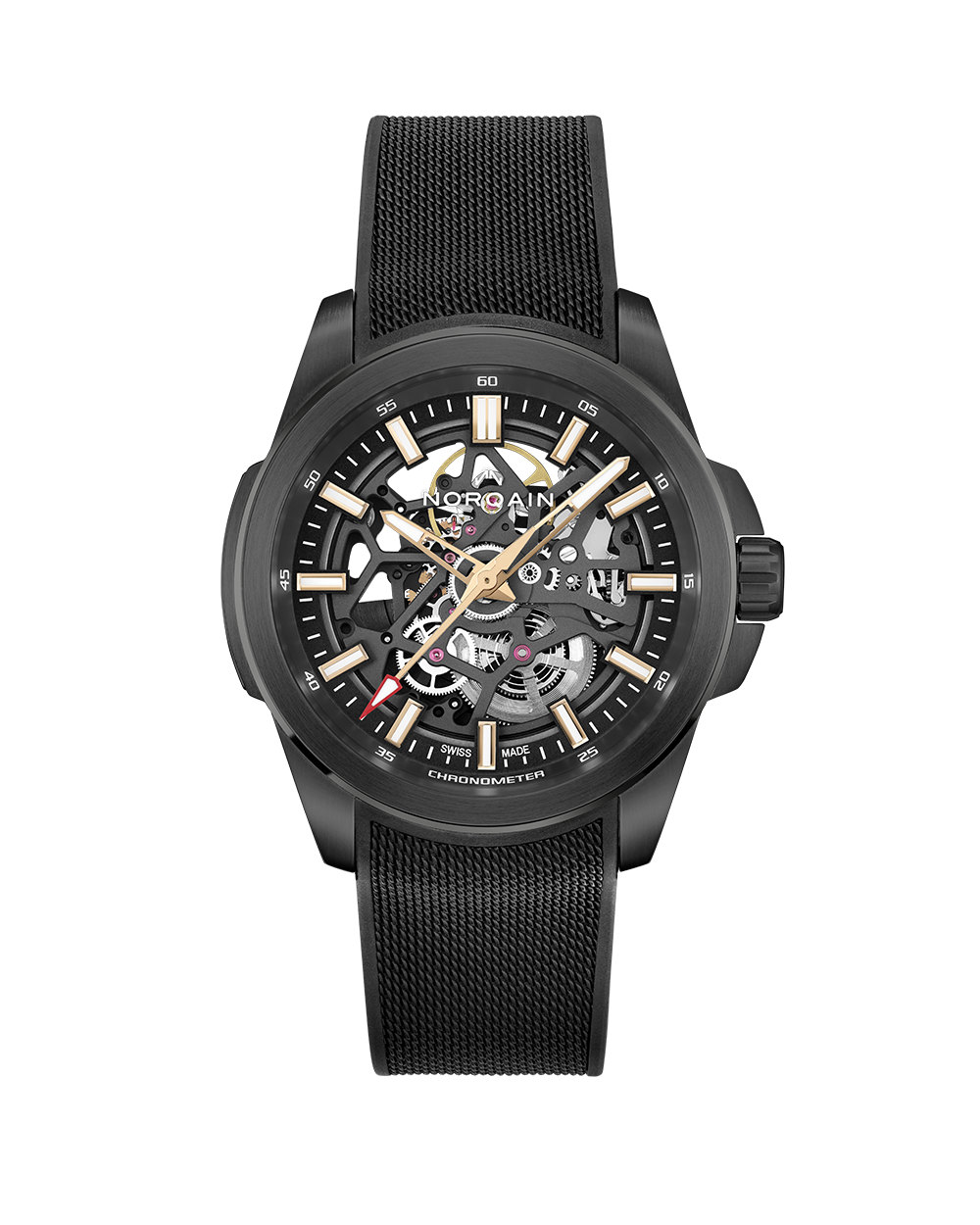 Norqain Independence Skeleton Titanium 42mm - Black