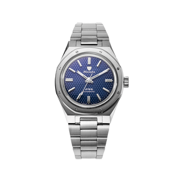 Nivada Grenchen F77 Blue No Date