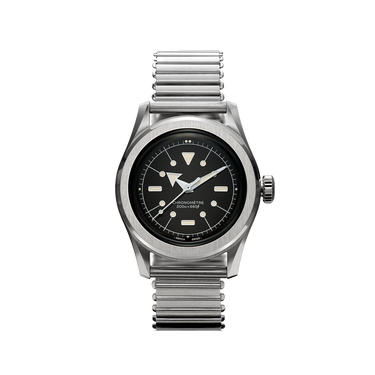 Serica 6190 M.S.L. Chronometer Enamel Black