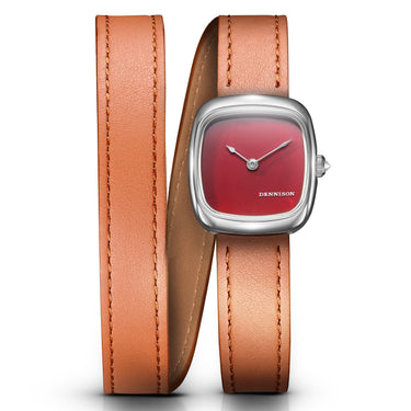 Dennison Mini Red Jasper In Steel
