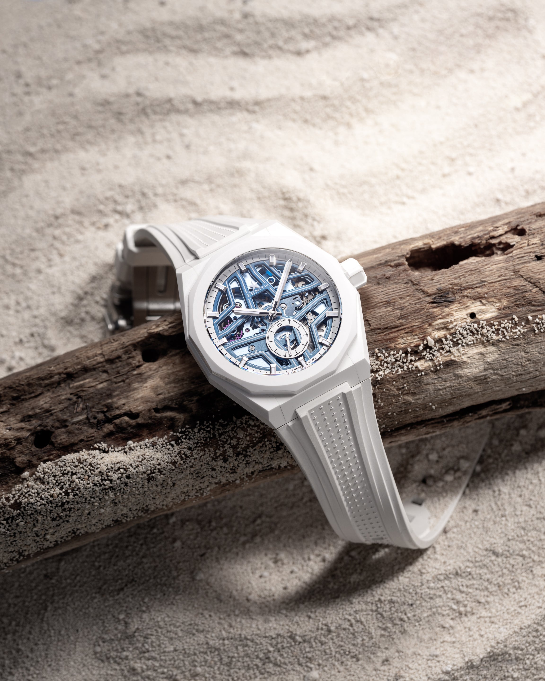 Zenith Defy Skyline Skeleton White Surfer Ceramic - Image