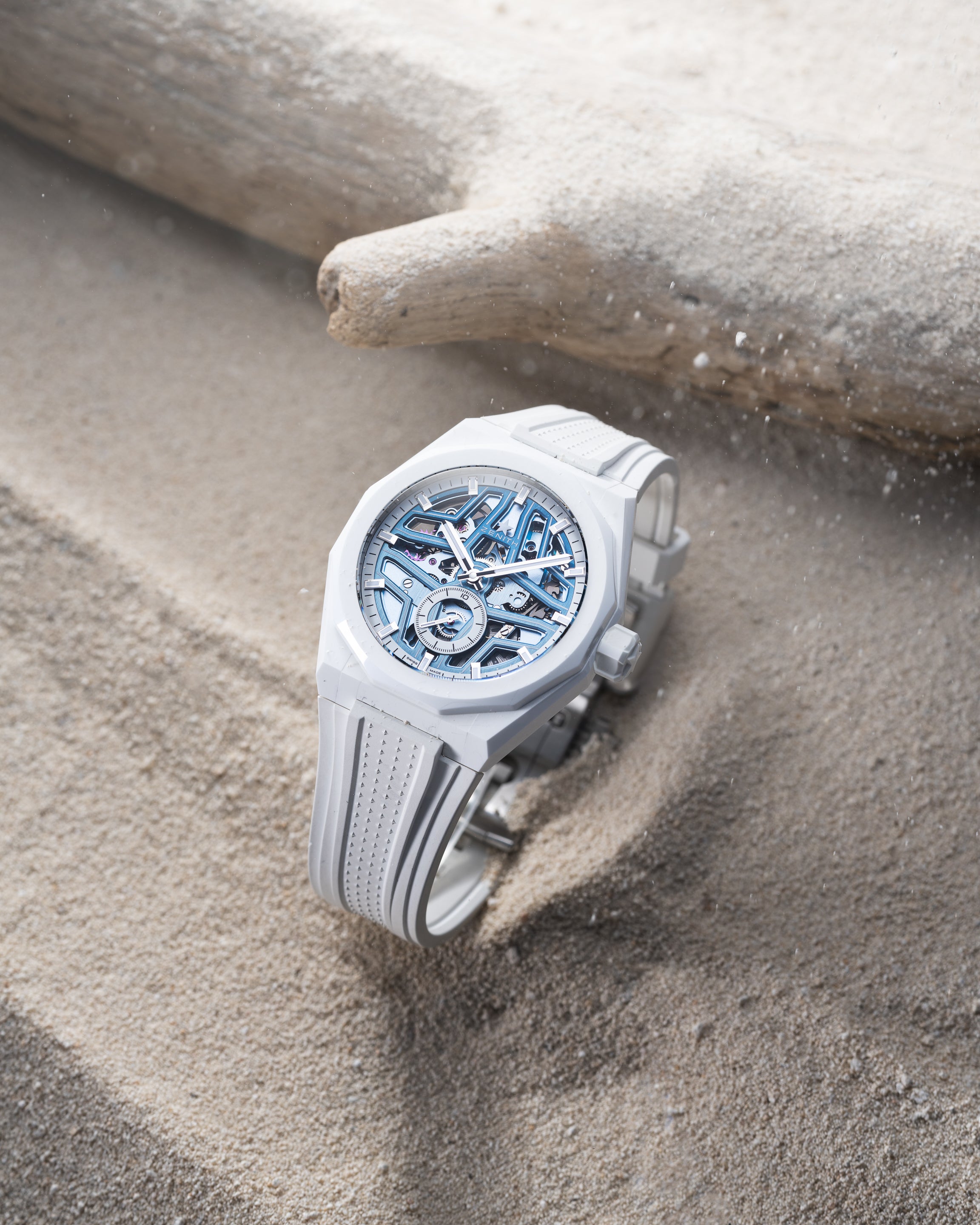 Zenith Defy Skyline Skeleton White Surfer Ceramic - Image