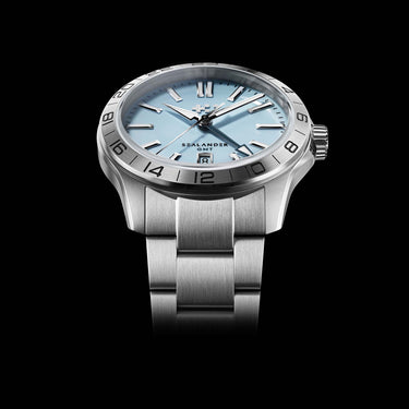 Christopher Ward C63 Sealander GMT 42mm – Sky Blue