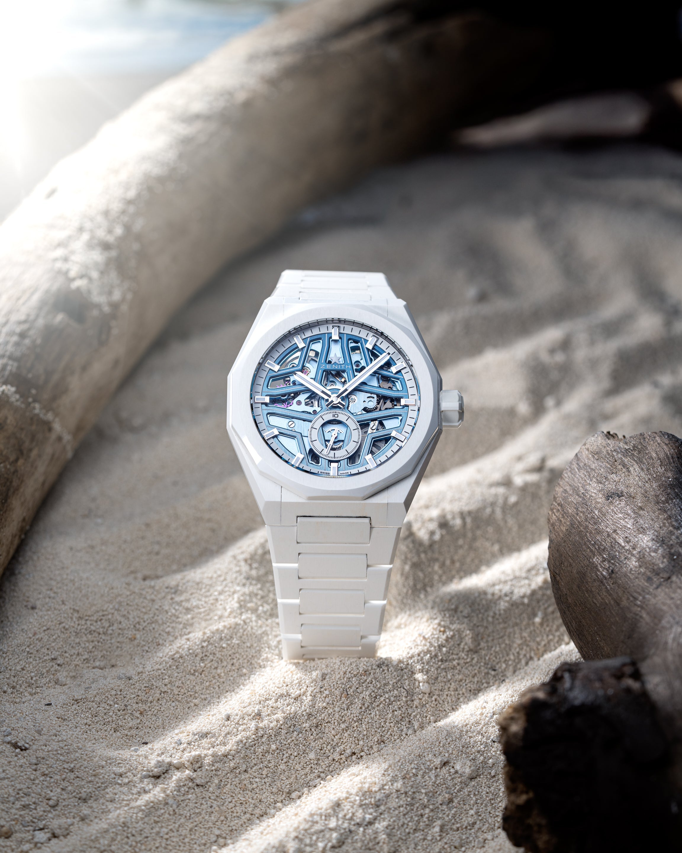 Zenith Defy Skyline Skeleton White Surfer Ceramic - Image