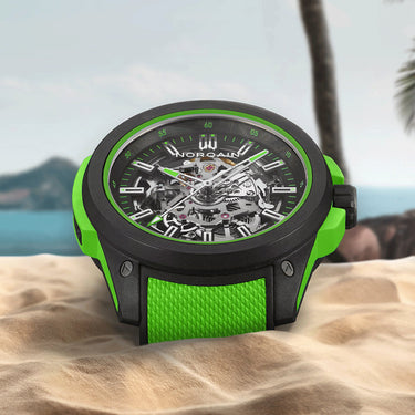 NORQAIN Wild ONE Skeleton 42mm - Gecko