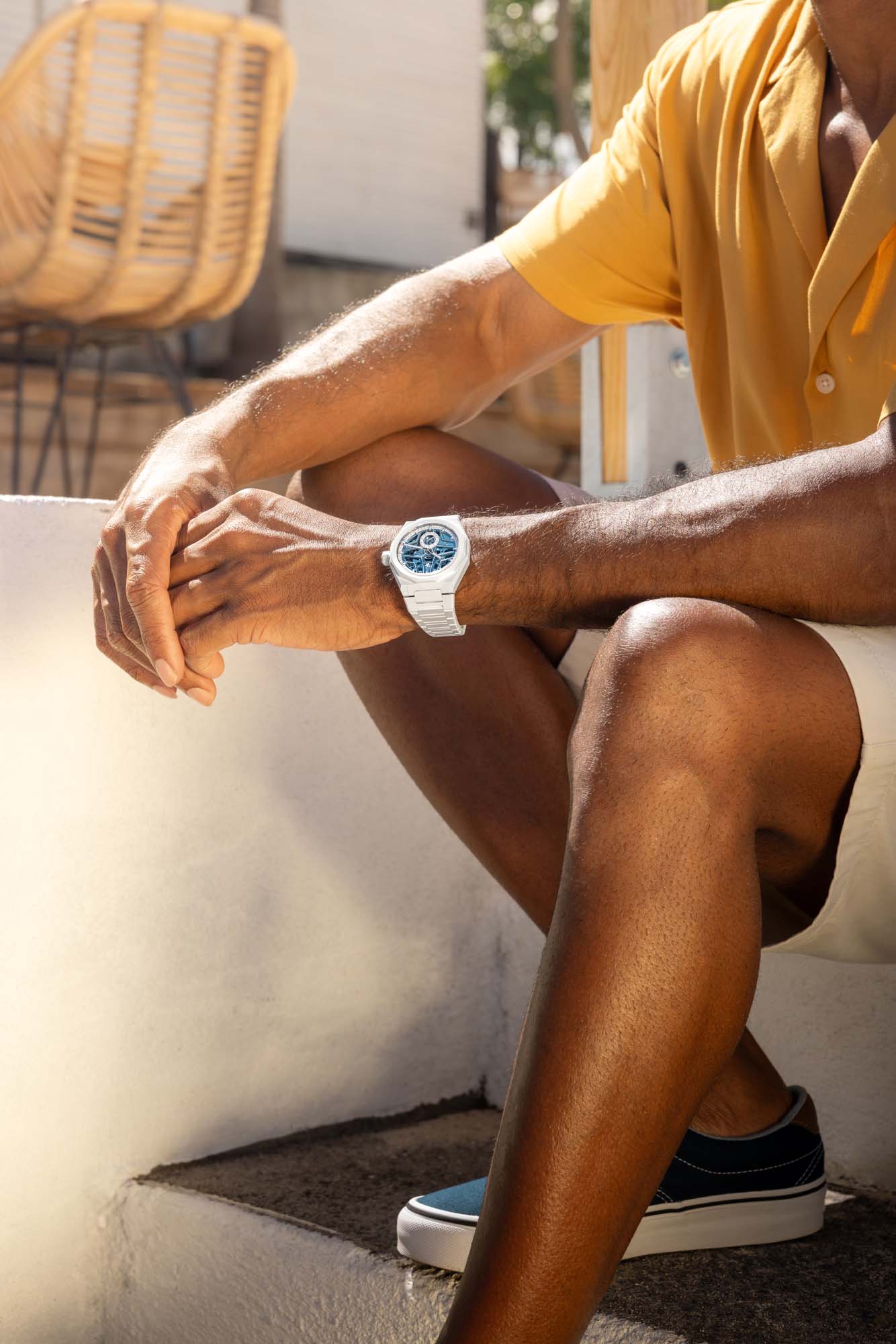 Zenith Defy Skyline Skeleton White Surfer Ceramic - Image