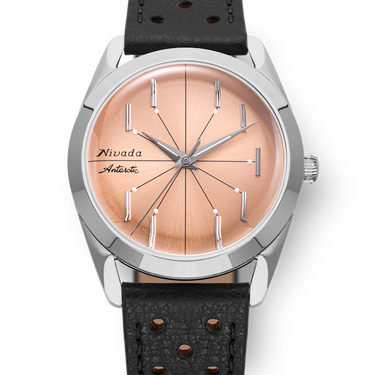Nivada Grenchen Antarctic Spider Salmon No Date