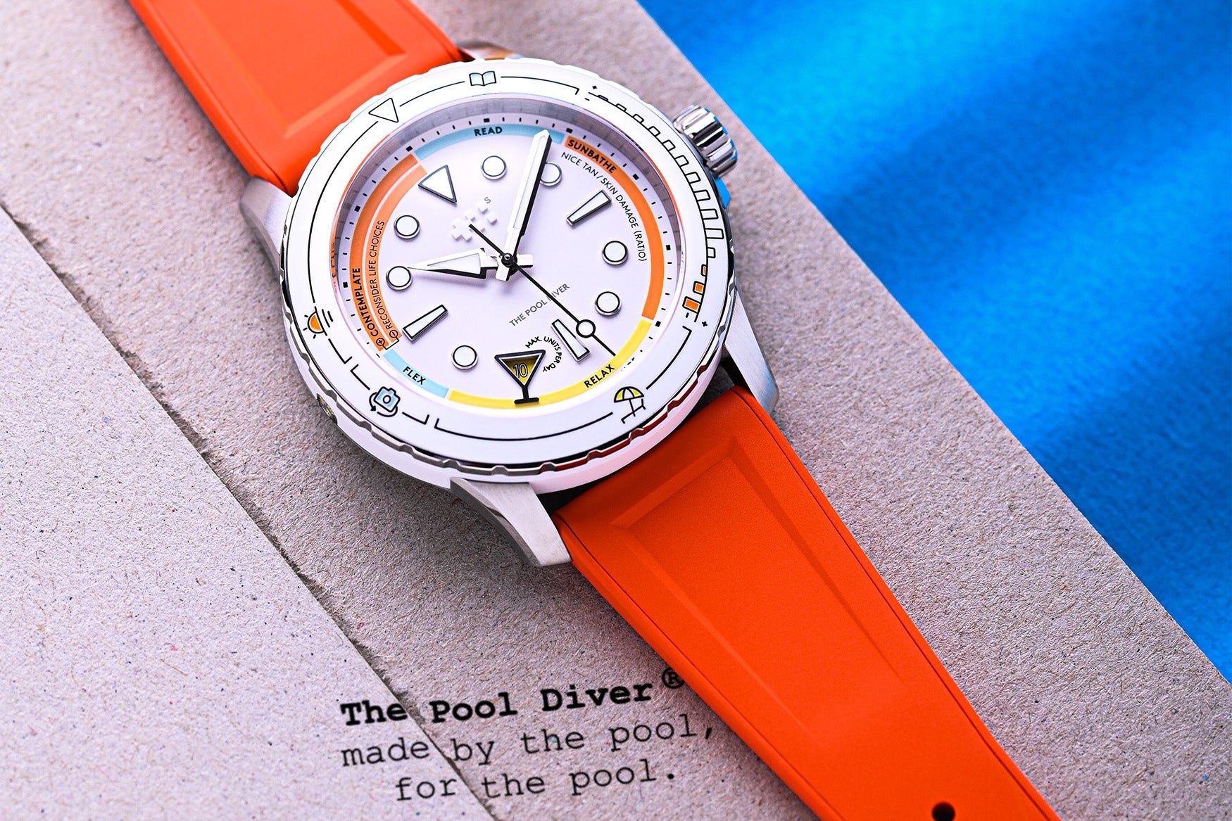Christopher Ward x seconde/seconde/ C60 Trident Reef Pool Diver – Time ...